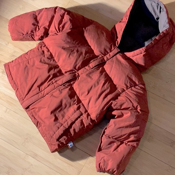 Brown/Rust Reversible Down Jacket - Picture 5 of 5